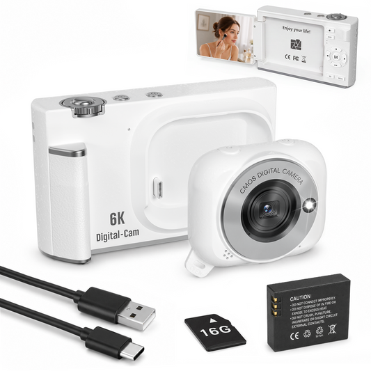 G02 Vlogging Camera White